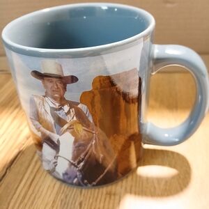 Blue Cowboy Ceramic Mug